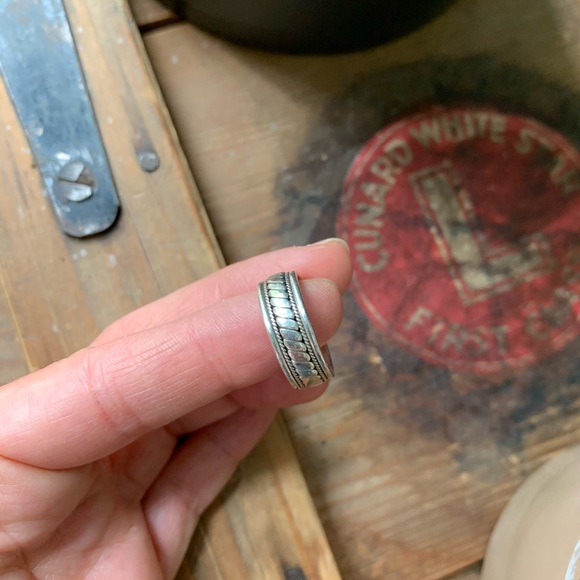 BAGUE STERLING SILVER - size 6,5 - Picture 3 of 5